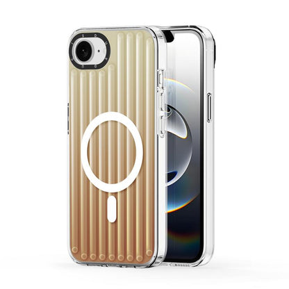 For iPhone 16e DUX DUCIS ZEST Series Colorful Gradient MagSafe Magnetic Phone Case(Gradient Desert Gold) - iPhone 16e Cases by DUX DUCIS | Online Shopping UK | buy2fix