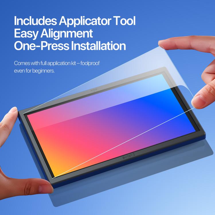 For Nintendo Switch 2 DUX DUCIS HD Full Screen Tempered Glass Film with Positioner - Tempered Glass by DUX DUCIS | Online Shopping UK | buy2fix