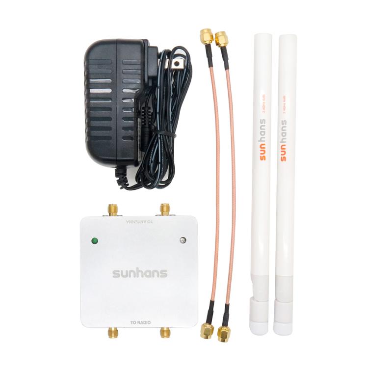 Sunhans 2.4GHz 1000mW 2T2R  300Mbps MIMO WiFi Signal Booster(US Plug) - Broadband Amplifiers by buy2fix | Online Shopping UK | buy2fix