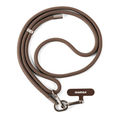 MOMAX SR39 Cord Phone Braided Lanyard(Desert Gold) - Lanyards & Wrist Straps by MOMAX | Online Shopping UK | buy2fix