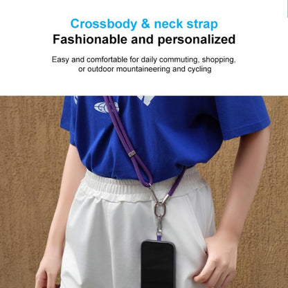 MOMAX SR39 Cord Phone Braided Lanyard(Purple) - Lanyards & Wrist Straps by MOMAX | Online Shopping UK | buy2fix