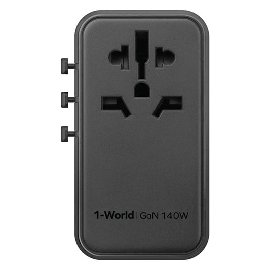 MOMAX UA16 1-World PD140W GaN Global Travel Fast Charging Socket - Plug Adaptor by MOMAX | Online Shopping UK | buy2fix