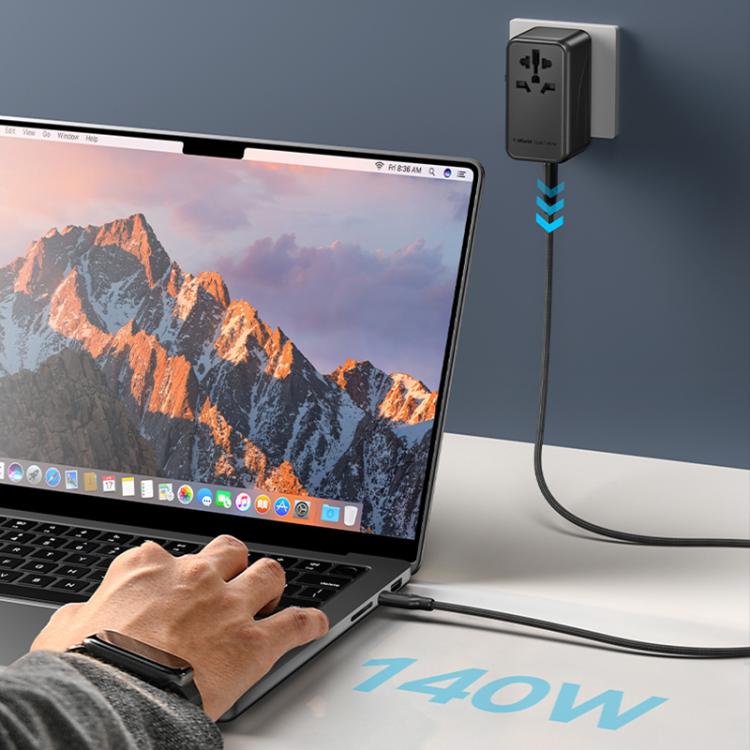 MOMAX UA16 1-World PD140W GaN Global Travel Fast Charging Socket - Plug Adaptor by MOMAX | Online Shopping UK | buy2fix