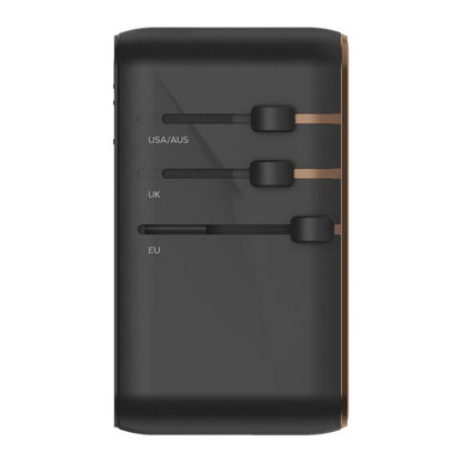 MOMAX UA17 1-World PD170W GaN Global Travel Fast Charging Socket - Plug Adaptor by MOMAX | Online Shopping UK | buy2fix