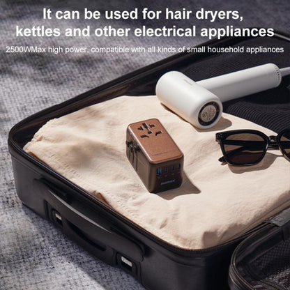 MOMAX UA17 1-World PD170W GaN Global Travel Fast Charging Socket - Plug Adaptor by MOMAX | Online Shopping UK | buy2fix