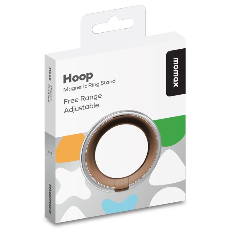 MOMAX HOOP Magnetic Ring Phone Holder(Desert Gold) - Ring Holder by MOMAX | Online Shopping UK | buy2fix