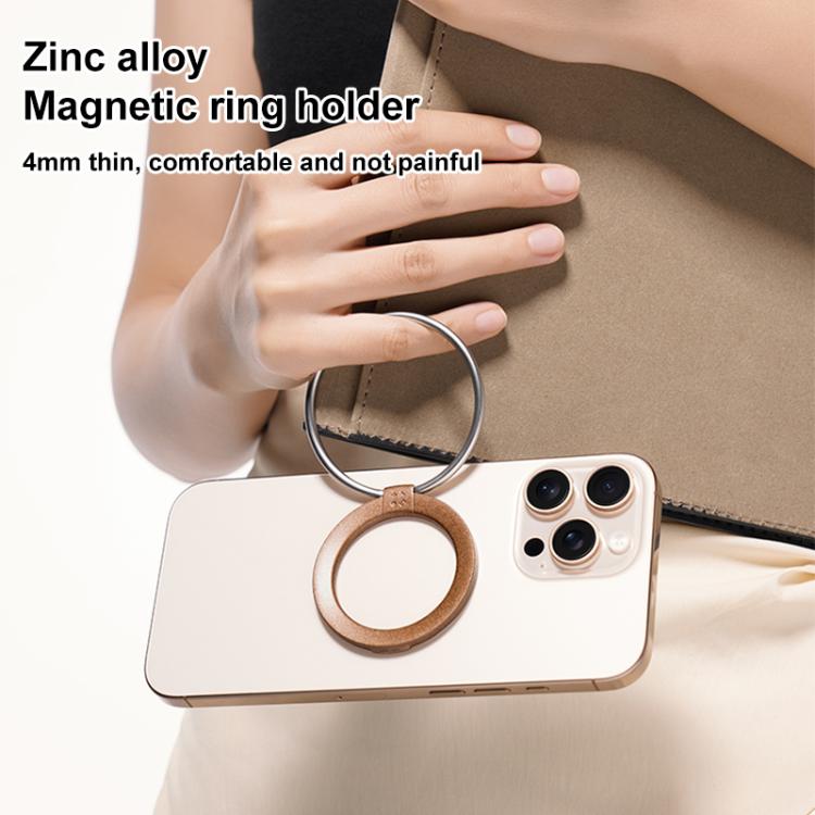 MOMAX HOOP Magnetic Ring Phone Holder(Desert Gold) - Ring Holder by MOMAX | Online Shopping UK | buy2fix