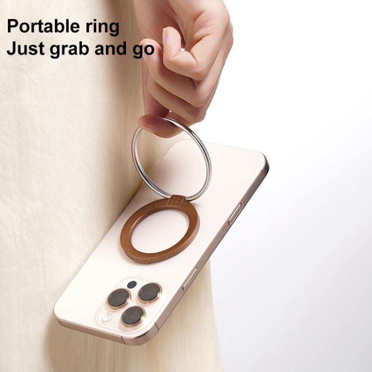 MOMAX HOOP Magnetic Ring Phone Holder(Desert Gold) - Ring Holder by MOMAX | Online Shopping UK | buy2fix