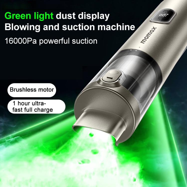 MOMAX RO9 Car Portable Handheld Vacuum Cleaner(Space Grey) - Vacuum Cleaner by MOMAX | Online Shopping UK | buy2fix