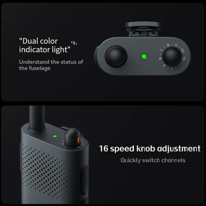 Original Xiaomi Walkie Talkie 3 Chat Version Support 1-5km Intercom Distance, APP Writing Frequency(Black) - Handheld Walkie Talkie by Xiaomi | Online Shopping UK | buy2fix
