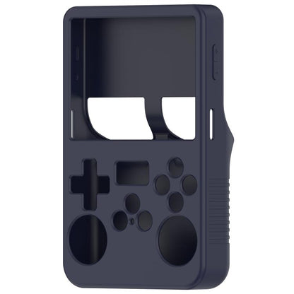 For ANBERNIC R36S Silicone Handheld Game Console Protective Case(Dark Blue) - Cases by buy2fix | Online Shopping UK | buy2fix