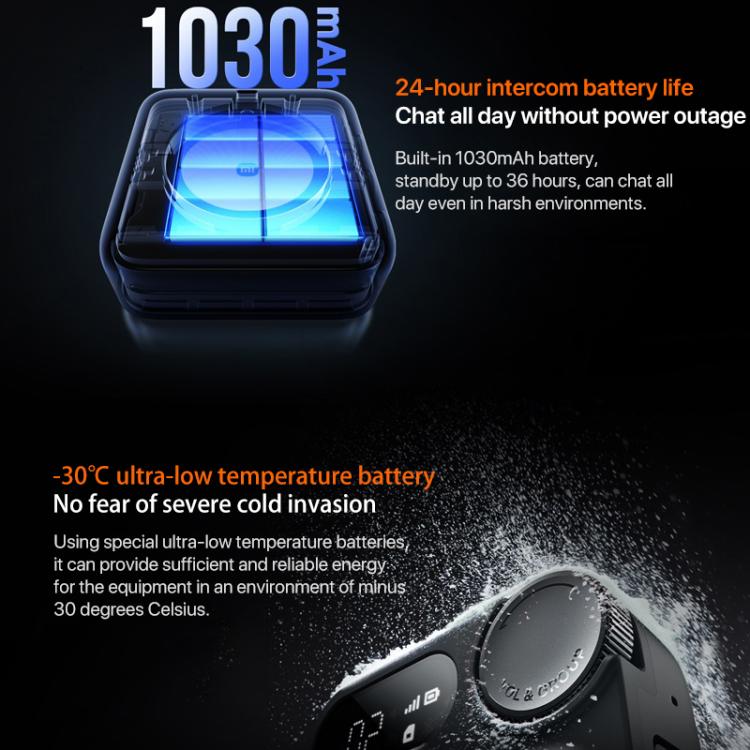 Original Xiaomi Sports Walkie Talkie, Support 5000km Intercom Distance(Black) - Handheld Walkie Talkie by Xiaomi | Online Shopping UK | buy2fix