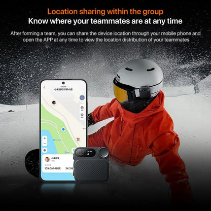 Original Xiaomi Sports Walkie Talkie, Support 5000km Intercom Distance(Black) - Handheld Walkie Talkie by Xiaomi | Online Shopping UK | buy2fix