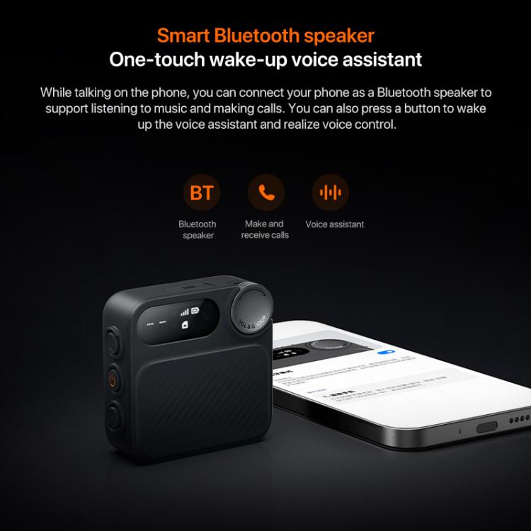 Original Xiaomi Sports Walkie Talkie, Support 5000km Intercom Distance(Black) - Handheld Walkie Talkie by Xiaomi | Online Shopping UK | buy2fix