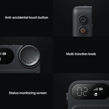 Original Xiaomi Sports Walkie Talkie, Support 5000km Intercom Distance(Black) - Handheld Walkie Talkie by Xiaomi | Online Shopping UK | buy2fix