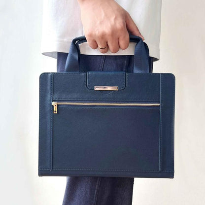 For iPad Air 11 2025 / 2024 Zipper Handle Retro Smart Leather Tablet Case(Royal Blue) - iPad Air 11 2025 / 2024 Cases by buy2fix | Online Shopping UK | buy2fix