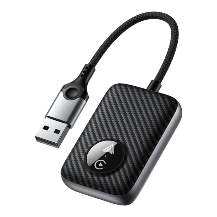 2 in 1 USB Wired to Wireless Car CarPlay / Android Auto Box Adapter(Black) - Bluetooth Adapters by buy2fix | Online Shopping UK | buy2fix