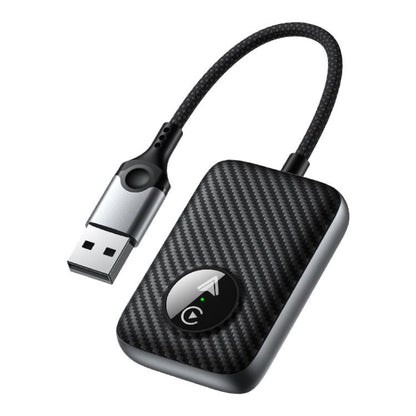 2 in 1 USB Wired to Wireless Car CarPlay / Android Auto Box Adapter(Black) - Bluetooth Adapters by buy2fix | Online Shopping UK | buy2fix