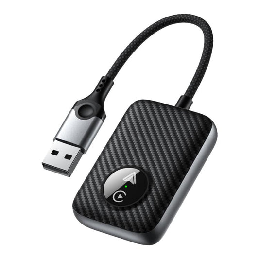 2 in 1 USB Wired to Wireless Car CarPlay / Android Auto Box Adapter(Black) - Bluetooth Adapters by buy2fix | Online Shopping UK | buy2fix