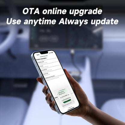 2 in 1 USB Wired to Wireless Car CarPlay / Android Auto Box Adapter(White) - Bluetooth Adapters by buy2fix | Online Shopping UK | buy2fix