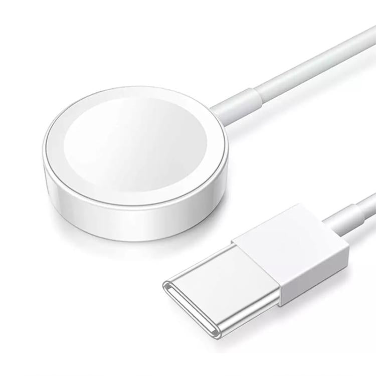 For Apple Watch Series xDfind Magnetic Fast Charger Charging Cable, Type-C Port, Length: 1m(White) - Charger / Holder by xDfind | Online Shopping UK | buy2fix