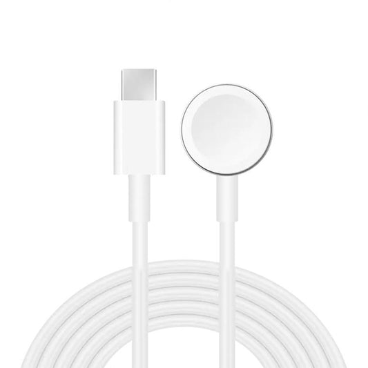 For Apple Watch Series xDfind Magnetic Fast Charger Charging Cable, Type-C Port, Length: 1m(White) - Charger / Holder by xDfind | Online Shopping UK | buy2fix
