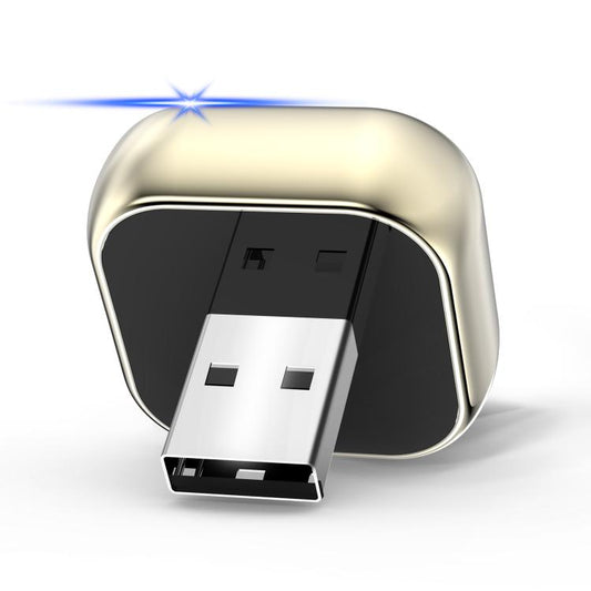 2 in 1 mini USB Wired to Wireless Car CarPlay / Android Auto Box Adapter(Gold) - Bluetooth Adapters by buy2fix | Online Shopping UK | buy2fix