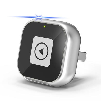 2 in 1 mini USB Wired to Wireless Car CarPlay / Android Auto Box Adapter(Silver) - Bluetooth Adapters by buy2fix | Online Shopping UK | buy2fix