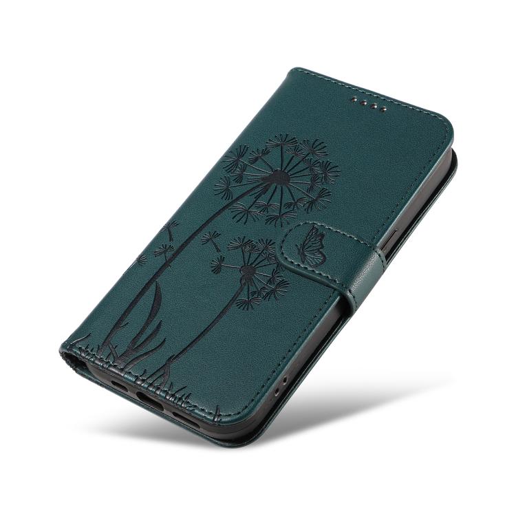 For Google Pixel 10 5G / 10 Pro 5G Global Dandelion Embossed Pattern Flip Leather Phone Case(Blue) - Google Cases by buy2fix | Online Shopping UK | buy2fix