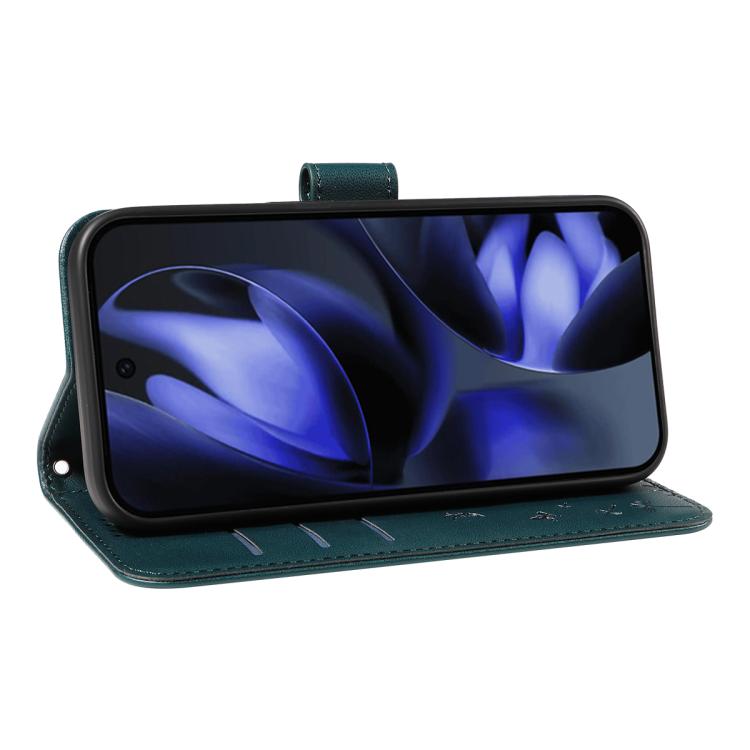 For Google Pixel 10 5G / 10 Pro 5G Global Dandelion Embossed Pattern Flip Leather Phone Case(Blue) - Google Cases by buy2fix | Online Shopping UK | buy2fix