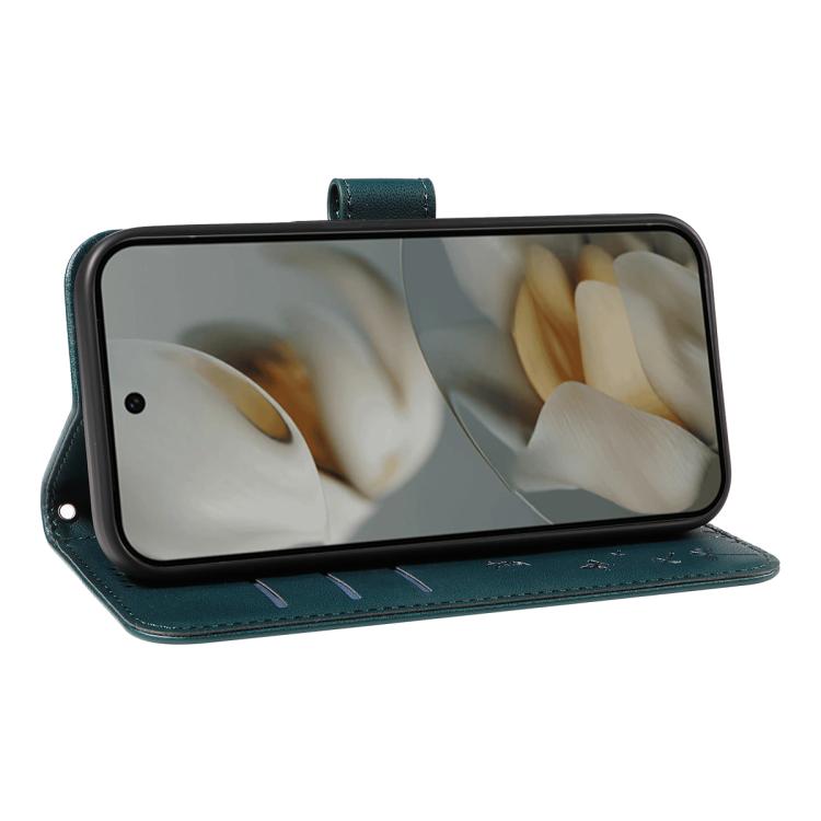 For Google Pixel 10 Pro XL 5G Global Dandelion Embossed Pattern Flip Leather Phone Case(Blue) - Google Cases by buy2fix | Online Shopping UK | buy2fix