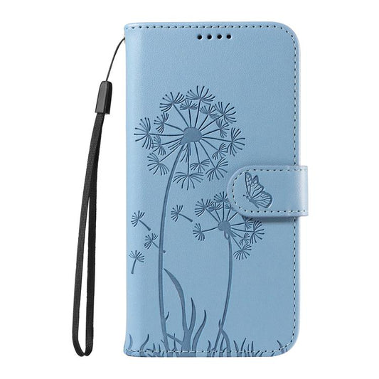 For Google Pixel 10 Pro XL 5G Global Dandelion Embossed Pattern Flip Leather Phone Case(Sky Blue) - Google Cases by buy2fix | Online Shopping UK | buy2fix