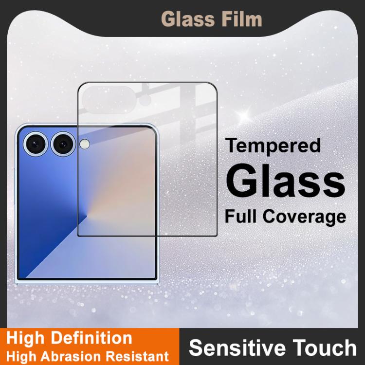 For Samsung Galaxy Z Flip7 5G IMAK Full Coverage Tempered Back Screen Glass Film - Galaxy Z Flip7 5G Tempered Glass by imak | Online Shopping UK | buy2fix