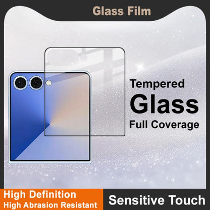 For Samsung Galaxy Z Flip7 5G IMAK Full Coverage Tempered Back Screen Glass Film - Galaxy Z Flip7 5G Tempered Glass by imak | Online Shopping UK | buy2fix