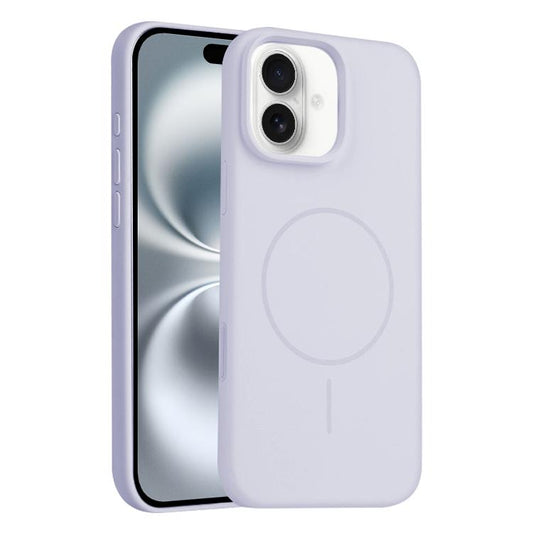 For iPhone 16 Liquid Silicone Magsafe Phone Case with AI Camera Control Button(Grey) - iPhone 16 Cases by buy2fix | Online Shopping UK | buy2fix
