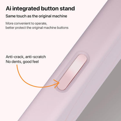 For iPhone 16 Pro Max Liquid Silicone Magsafe Phone Case with AI Camera Control Button(Grey) - iPhone 16 Pro Max Cases by buy2fix | Online Shopping UK | buy2fix