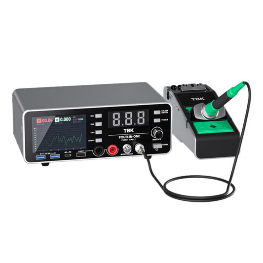 TBK-219 20V / 5A All-purpose Integrated Workstation Power Supply with C210 Soldering Iron, Plug:UK Plug - Electric Soldering Iron by TBK | Online Shopping UK | buy2fix