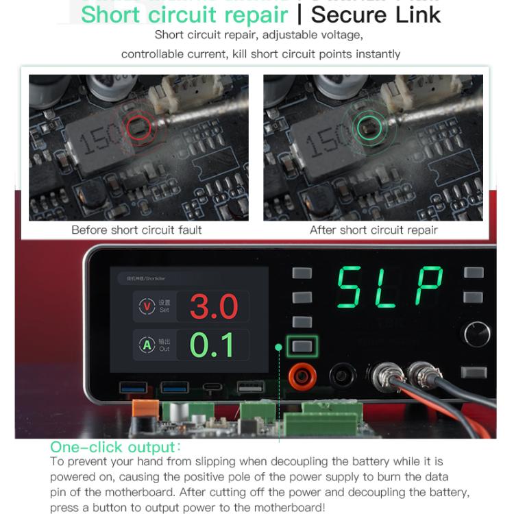 TBK-219 20V / 5A All-purpose Integrated Workstation Power Supply with C210 Soldering Iron, Plug:UK Plug - Electric Soldering Iron by TBK | Online Shopping UK | buy2fix