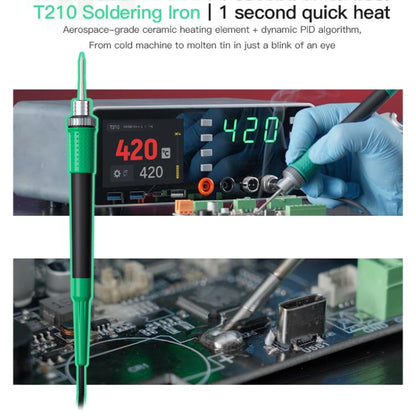 TBK-219 20V / 5A All-purpose Integrated Workstation Power Supply with C210 Soldering Iron, Plug:US Plug - Electric Soldering Iron by TBK | Online Shopping UK | buy2fix