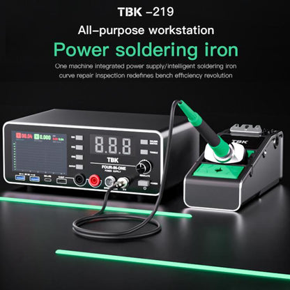 TBK-219 20V / 5A All-purpose Integrated Workstation Power Supply with C210 Soldering Iron, Plug:US Plug - Electric Soldering Iron by TBK | Online Shopping UK | buy2fix