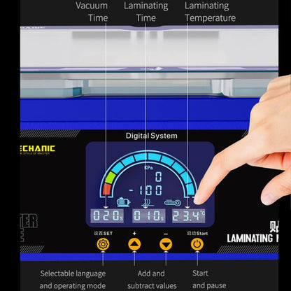 Mechanic Gan-03 Abag 8-inch Airbag Laminating Machine, Plug:EU Plug - Laminator Machine by MECHANIC | Online Shopping UK | buy2fix