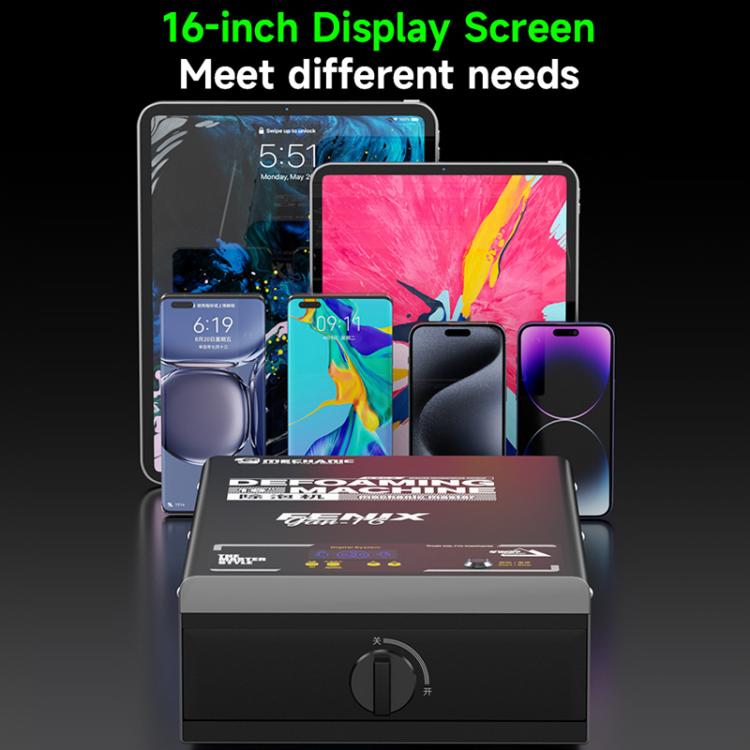 Mechanic Gan-16 Fenix 16-inch Bubble Removal Machine, Plug:US Plug - Defoaming Equipment by MECHANIC | Online Shopping UK | buy2fix