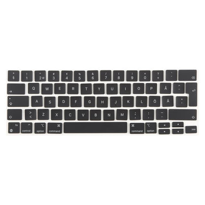 For MacBook A2251 A2289 A2238 A2338 UK Big Enter Version Keycaps, Language:Sweden - Keyboard by buy2fix | Online Shopping UK | buy2fix