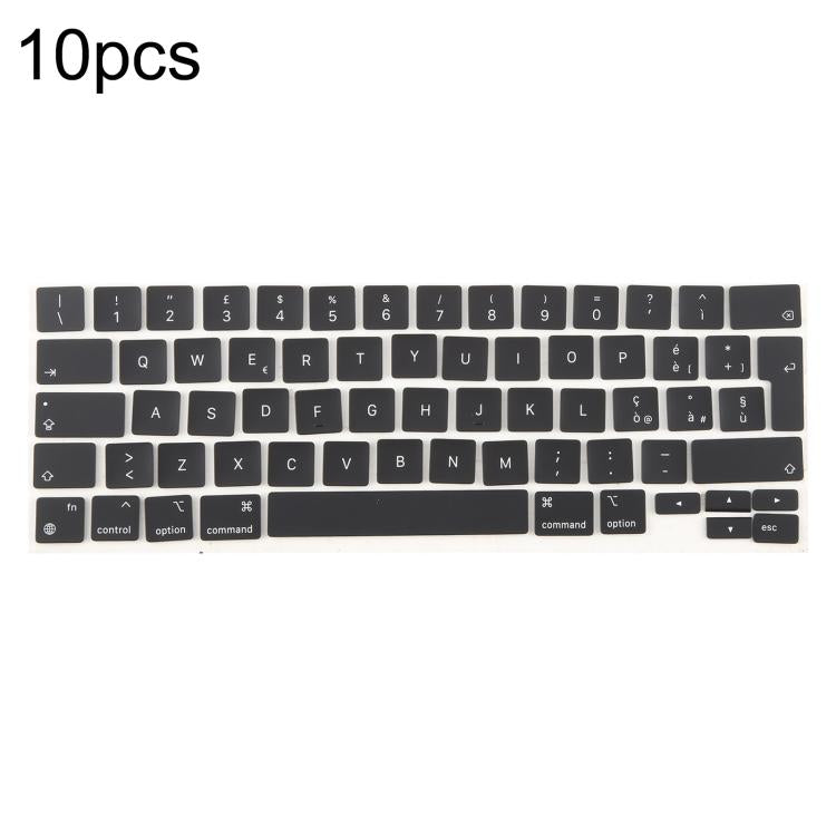For MacBook A2251 A2289 A2238 A2338 10pcs UK Big Enter Version Keycaps, Language:Italy - Keyboard by buy2fix | Online Shopping UK | buy2fix