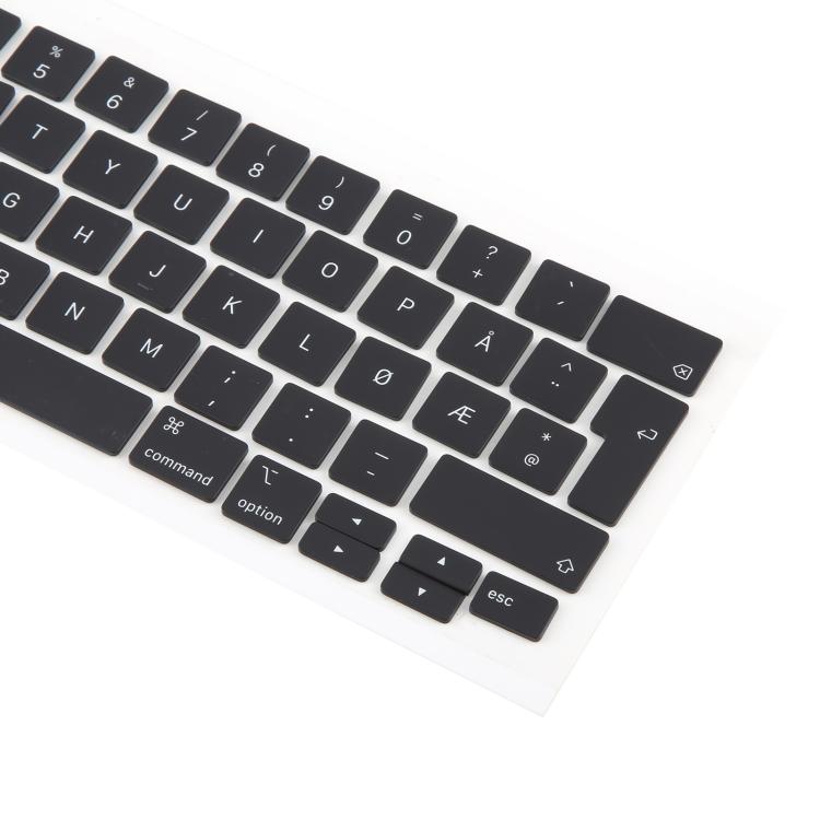 For MacBook A2251 A2289 A2238 A2338 10pcs UK Big Enter Version Keycaps, Language:Norway - Keyboard by buy2fix | Online Shopping UK | buy2fix