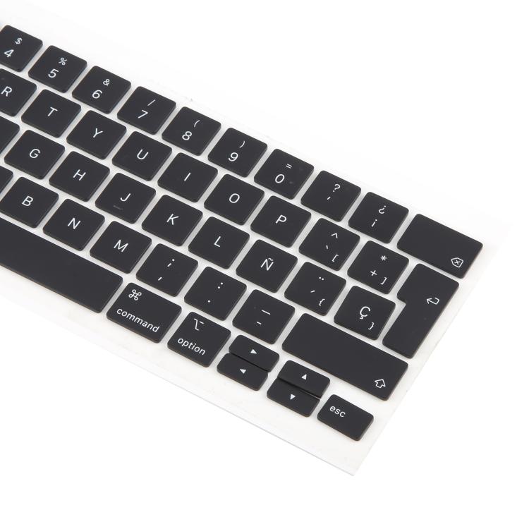 For MacBook A2251 A2289 A2238 A2338 10pcs UK Big Enter Version Keycaps, Language:Spain - Keyboard by buy2fix | Online Shopping UK | buy2fix