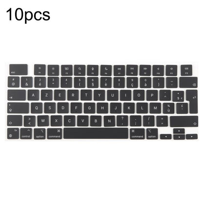 For MacBook A2681 A2941 A3113  A3114 10pcs UK Big Enter Version Keycaps, Language:French - Keyboard by buy2fix | Online Shopping UK | buy2fix