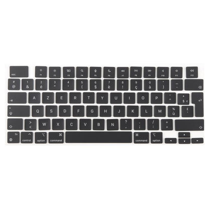 For MacBook A2442 A2485 A2779 A2780 A2991 A2992 A2918 UK Big Enter Version Keycaps, Language:French - Keyboard by buy2fix | Online Shopping UK | buy2fix