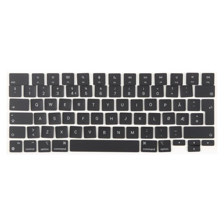 For MacBook A2442 A2485 A2779 A2780 A2991 A2992 A2918 UK Big Enter Version Keycaps, Language:Norway - Keyboard by buy2fix | Online Shopping UK | buy2fix
