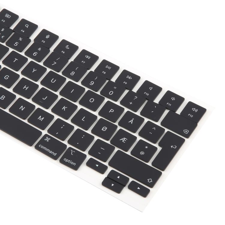 For MacBook A2442 A2485 A2779 A2780 A2991 A2992 A2918 UK Big Enter Version Keycaps, Language:Norway - Keyboard by buy2fix | Online Shopping UK | buy2fix